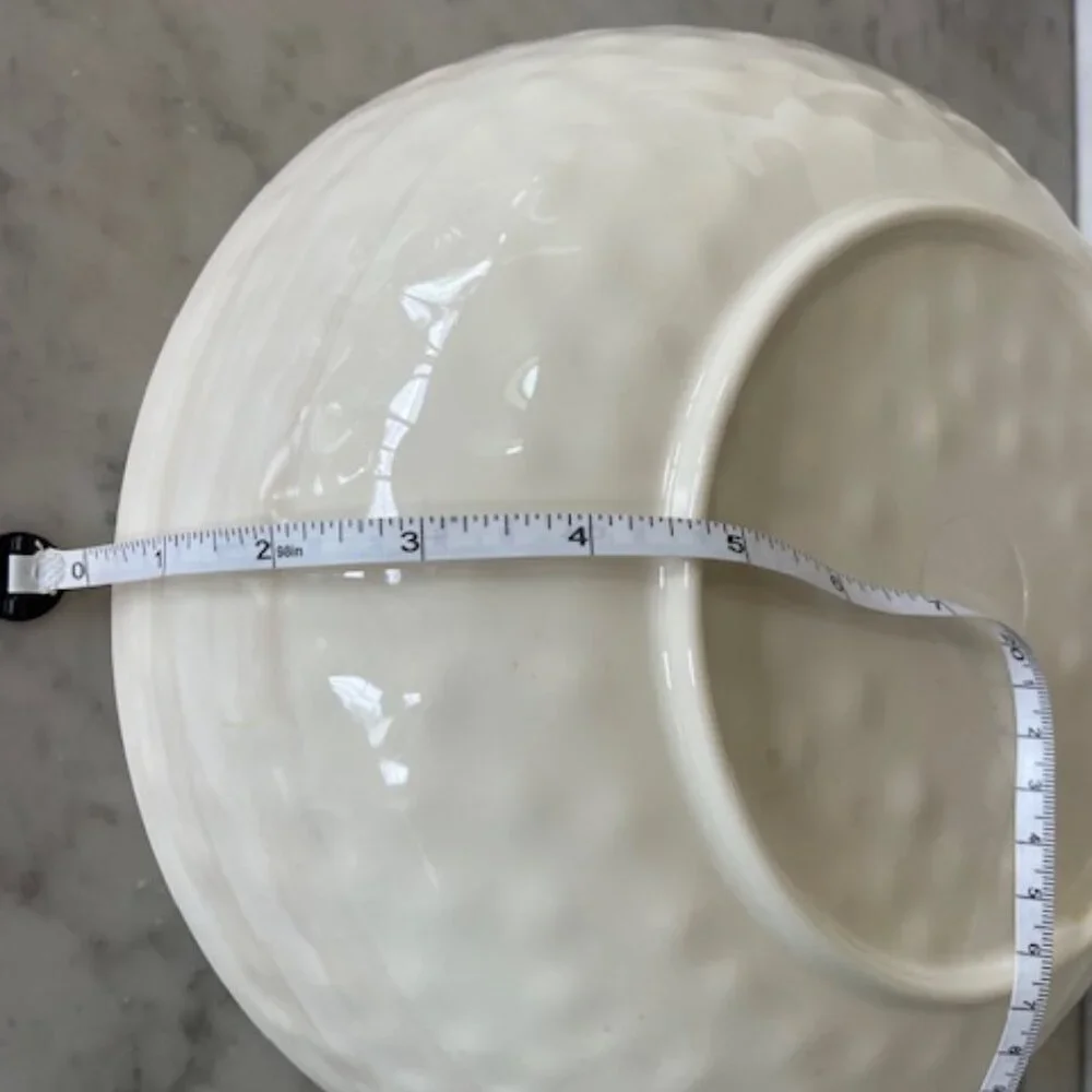 TOMMY BAHAMA Cream Swirl Melamine Serving Bowl 11